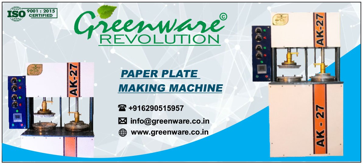 Hydraulic Paper plate Machine